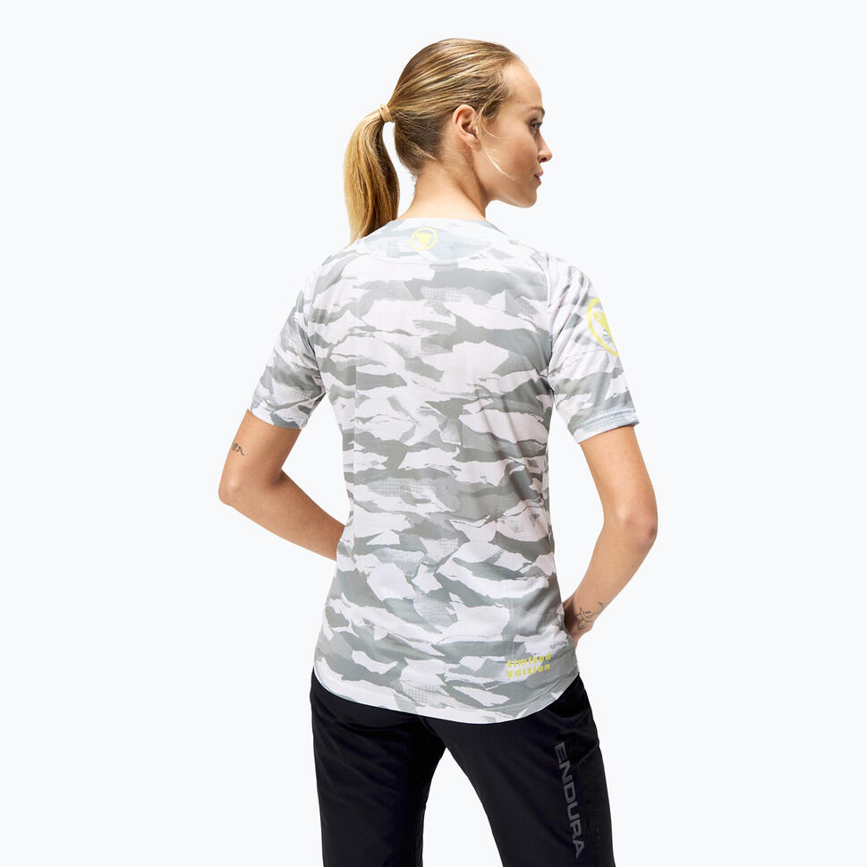 Koszulka rowerowa damska Endura Mountain Camo Ltd W