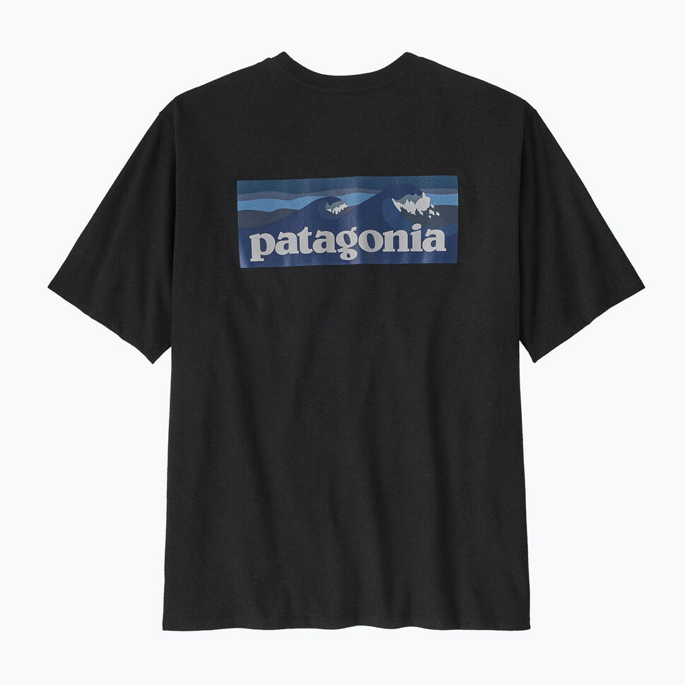 Koszulka męska Patagonia Boardshort Logo Pocket Responsibili ink