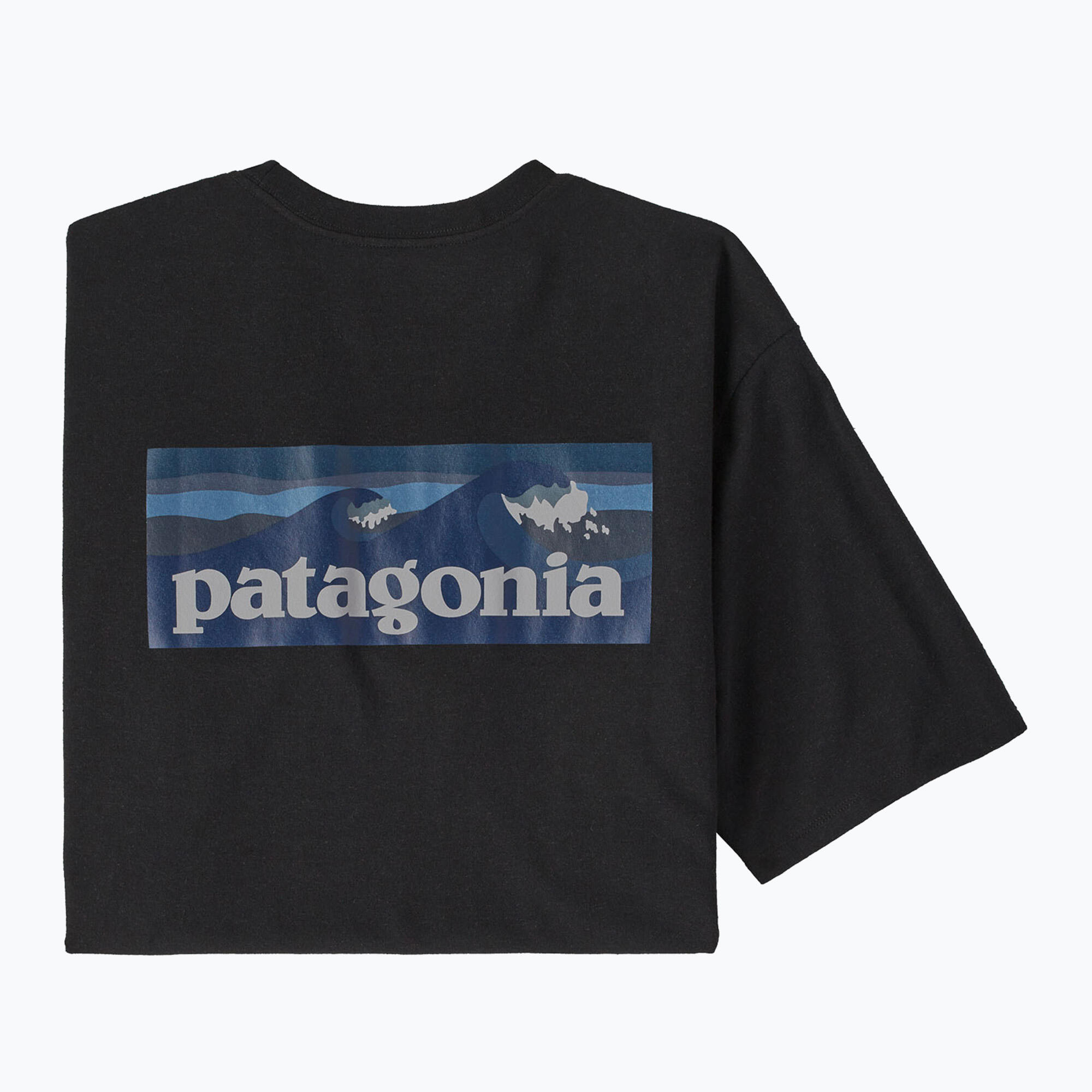 T-shirt homme Patagonia Boardshort Logo Pocket Responsibili ink 4/5