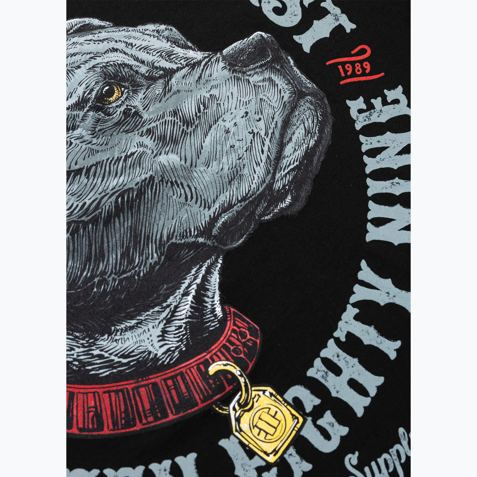 Herren T-Shirt Pitbull Strength & Respect 5/5