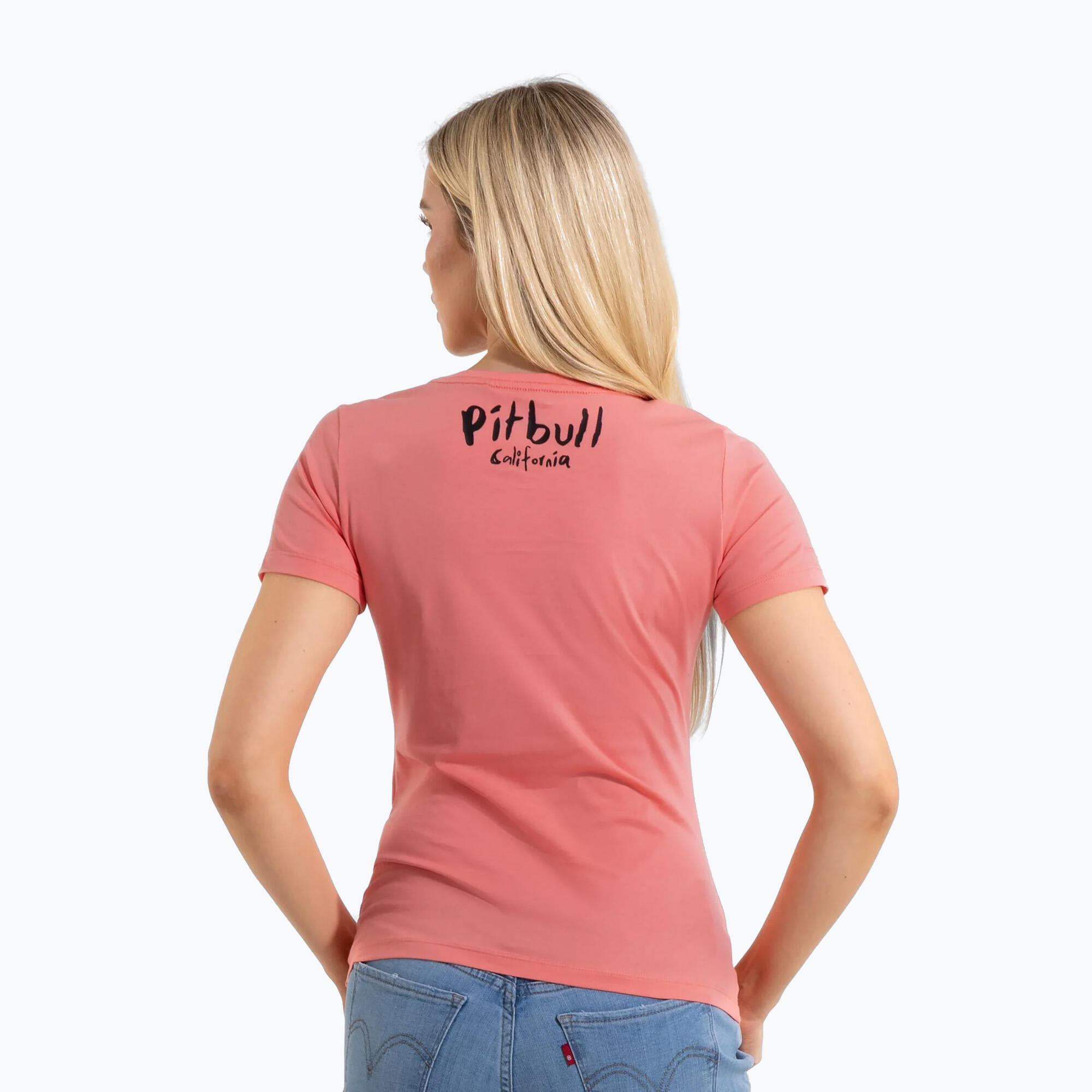 Dames T-shirt Pitbull Watercolor 2/5