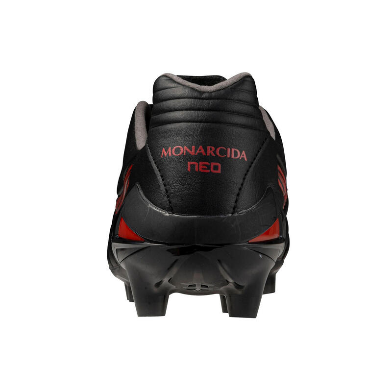 Ghete de fotbal Mizuno Monarcida Neo III Pro - negru și roșu