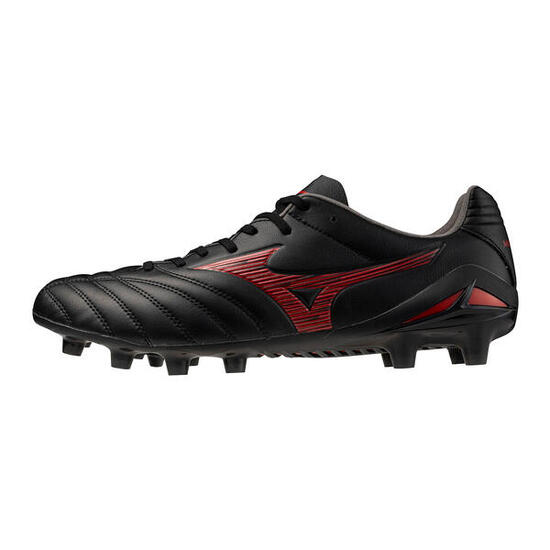 Botas de fútbol Mizuno Monarcida Neo III Pro Negro y rojo