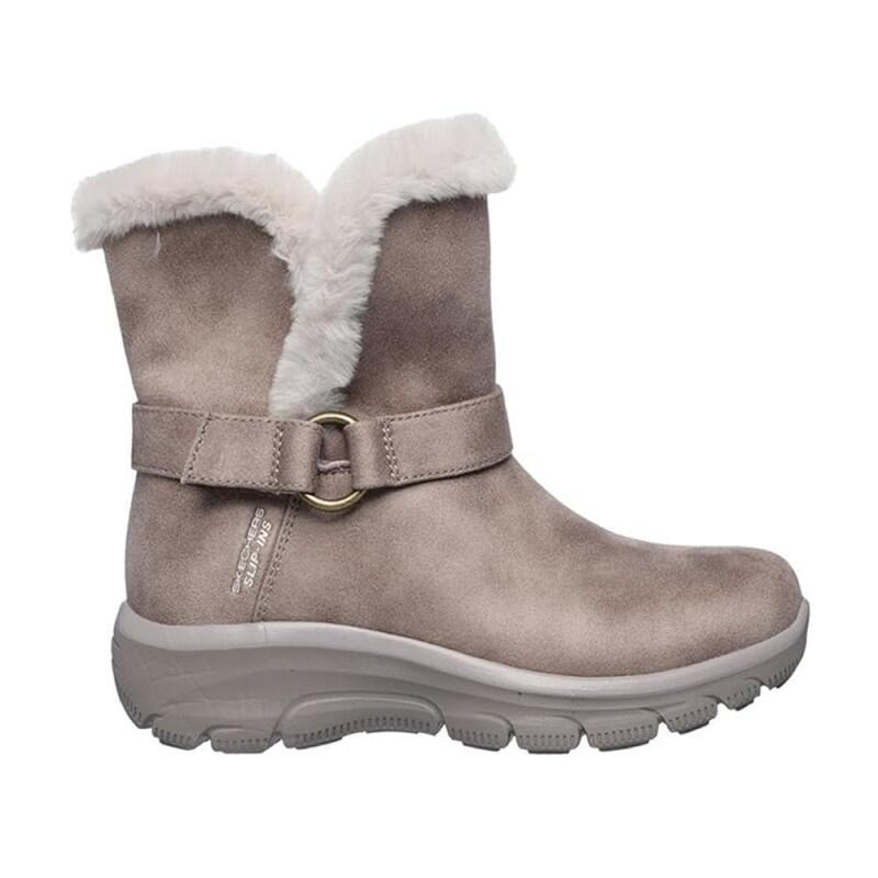 Botas Planas Mujer Skechers Slip-ins Relaxed Fit Marrón 4/4