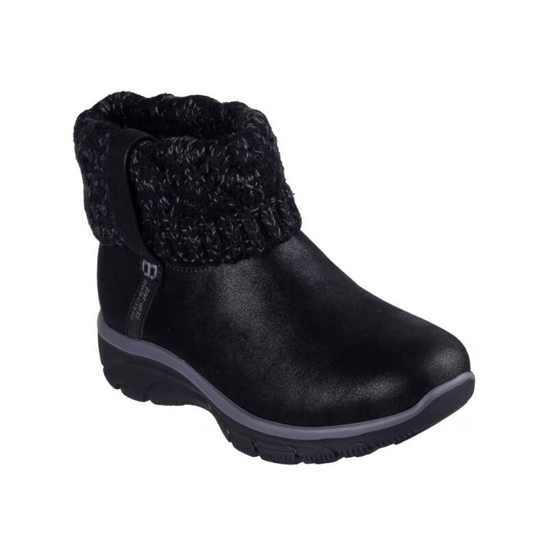 SKECHERS Botines Planos Mujer Skechers Slip-ins Relaxed Fit Negro