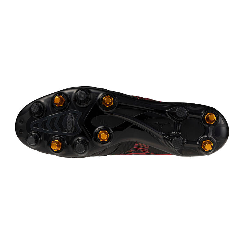 Ghete cu crampoane Mizuno Morelia Neo IV B Japan Mix – negru și roșu