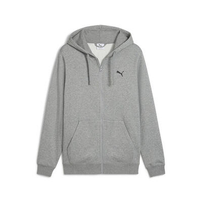 Essentials Kapuzenjacke Herren PUMA Medium Gray Heather