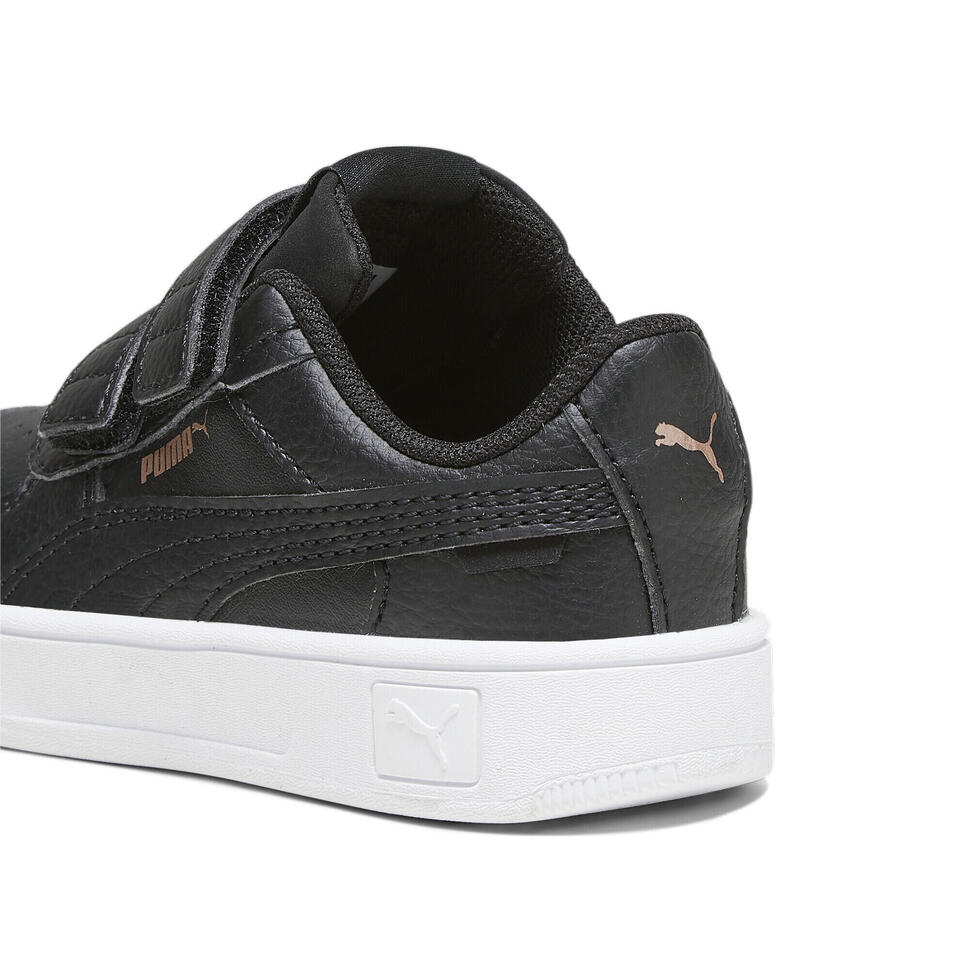 Sneakersy Carina Street dla małych dzieci PUMA Black Rose Gold White Metallic