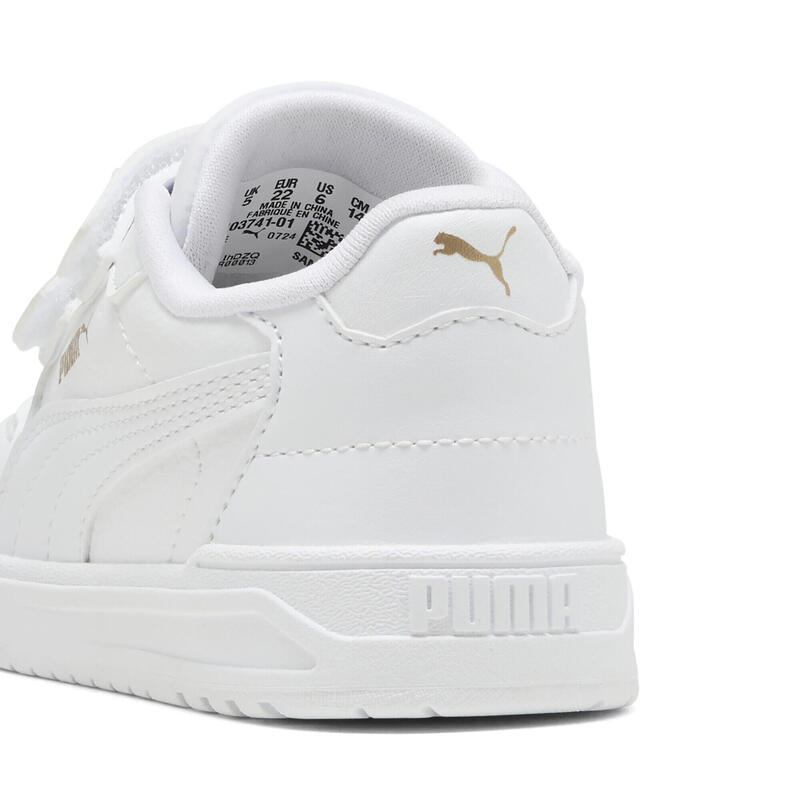 Sneakersy dla małych dzieci Shuffle Downtown PUMA White Gold