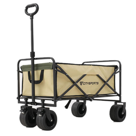 Chariot de Camping Pliable. Chariot de Transport Pliant pour Matériel de Camping