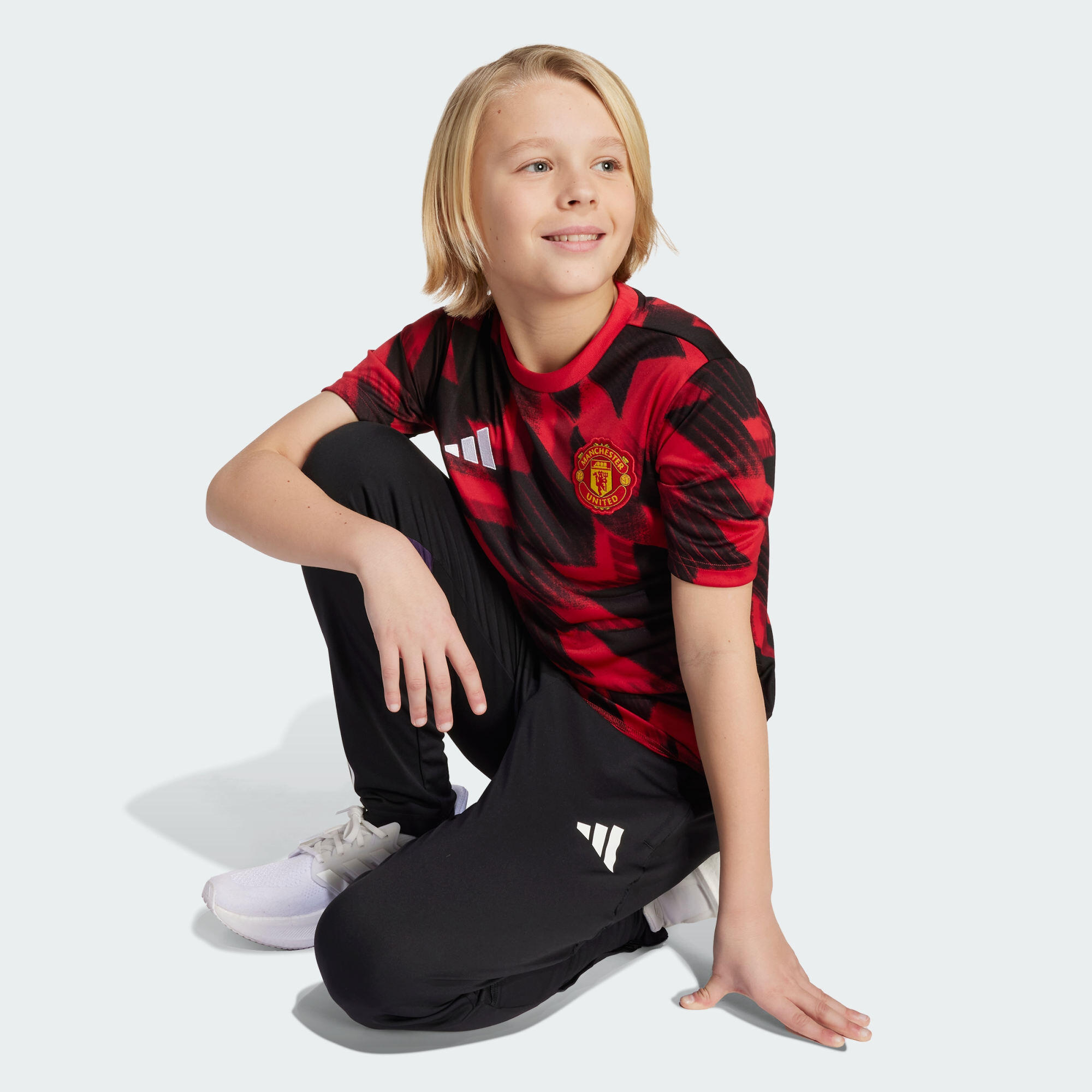 Maillot d'échauffement Manchester United 25/26 Enfants 4/7