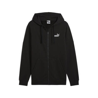 Essentials No. 1 Logo Kapuzenjacke Herren PUMA Medium Gray Heather