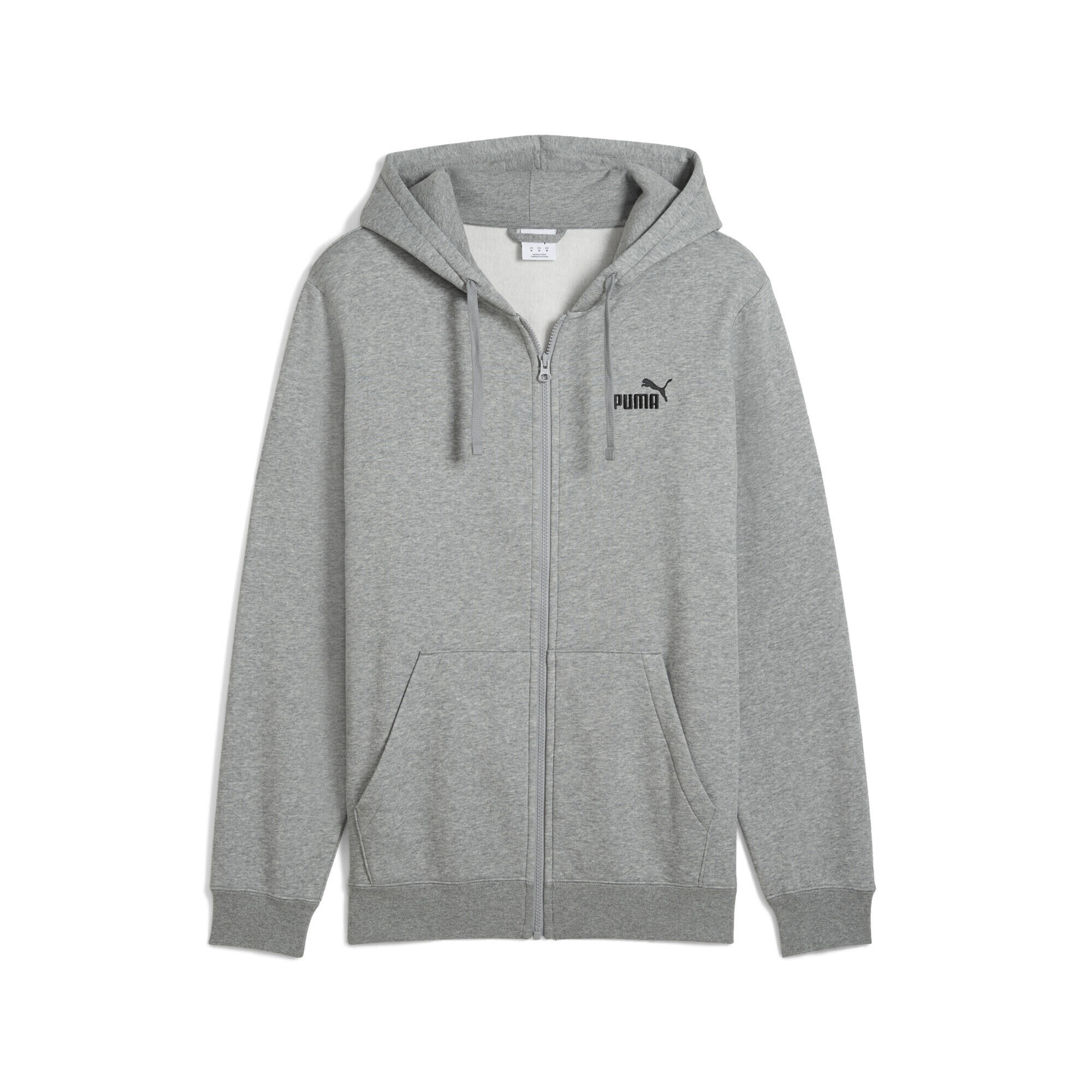 Puma - Hoodie Zippé Avec Logo N° 1 Essentials Homme Puma - Veste - Gris - Decathlon