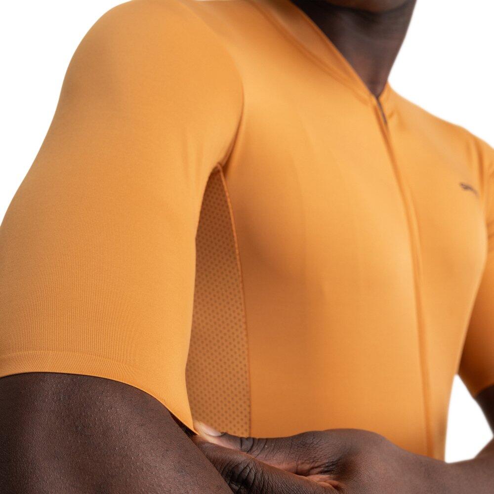 Tricou de cu mânecă scurtă pentru din țesături reciclate M6R Apricot Portoc 4/8