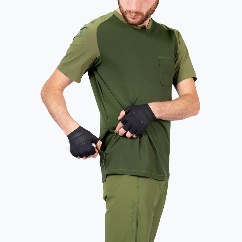 Tricou de ciclism pentru bărbați Endura GV500 Foyle Tech