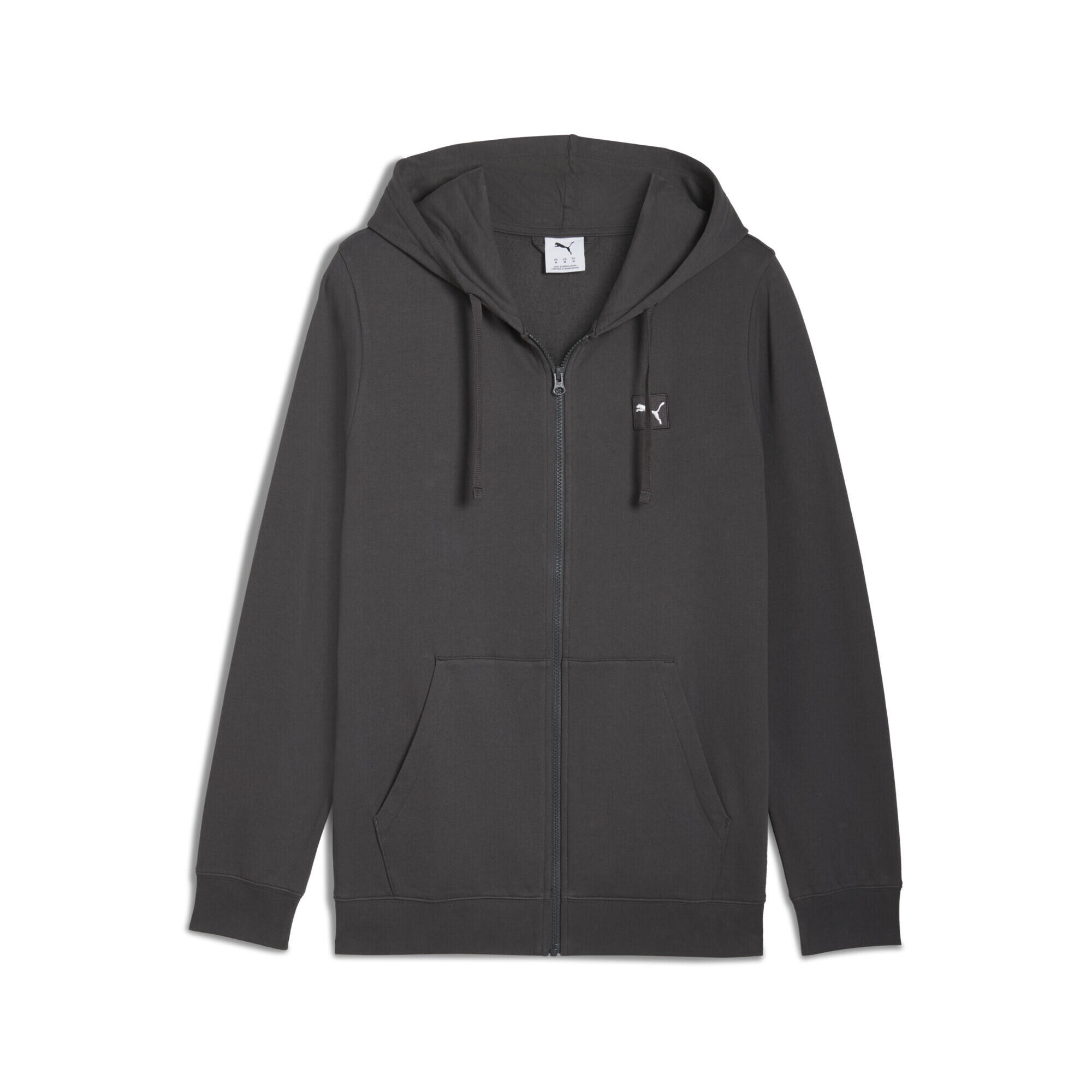 Erima Giacca In Felpa Con Cappuccio Uomo | Essential Hooded Sweat Jacket, Tasche Con Cerniera - 2
