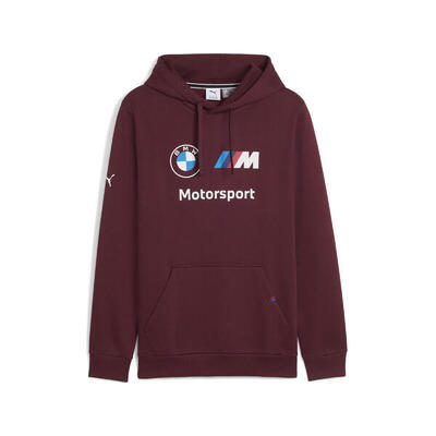 Sudadera con tejido polar BMW M Motorsport Hombre PUMA Ruby Shimmer Red