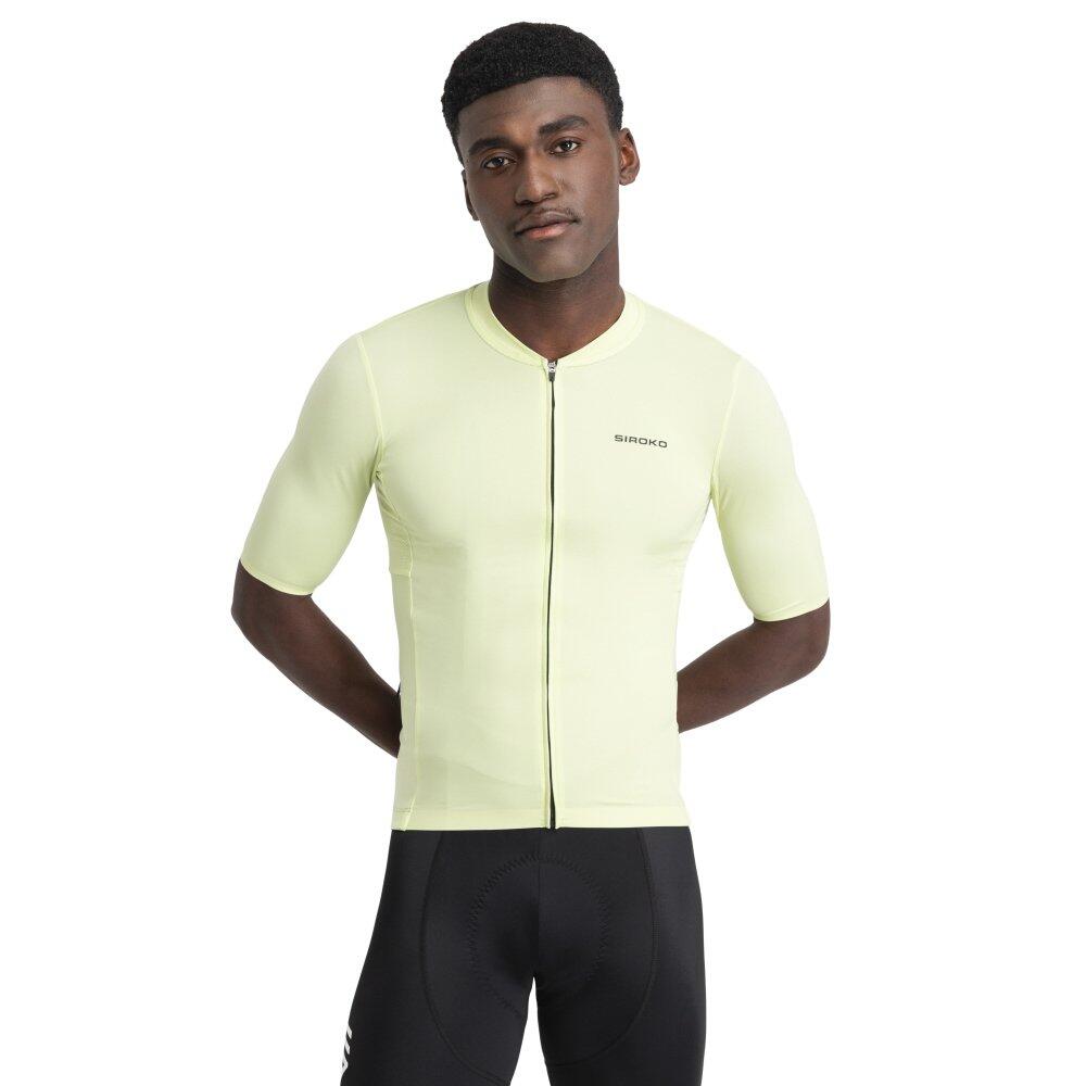 SIROKO Maglia da ciclismo a maniche corte in tessuti riciclati da uomo M6R Filter Verde