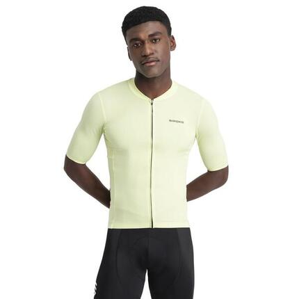 Heren Fietsen wielershirt met korte mouwen van materiaal M6R Filter Groen