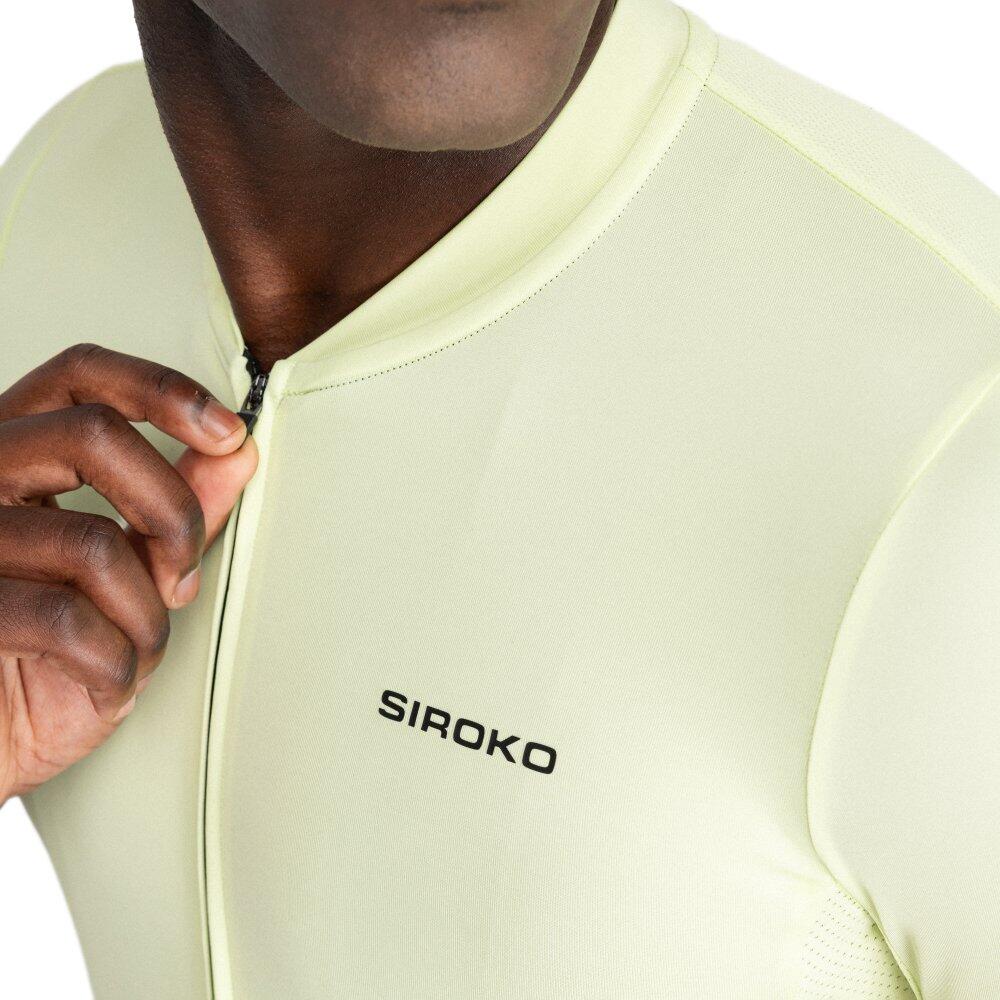 Maglia da ciclismo a maniche corte in tessuti riciclati da uomo M6R Filter Verde 4/7
