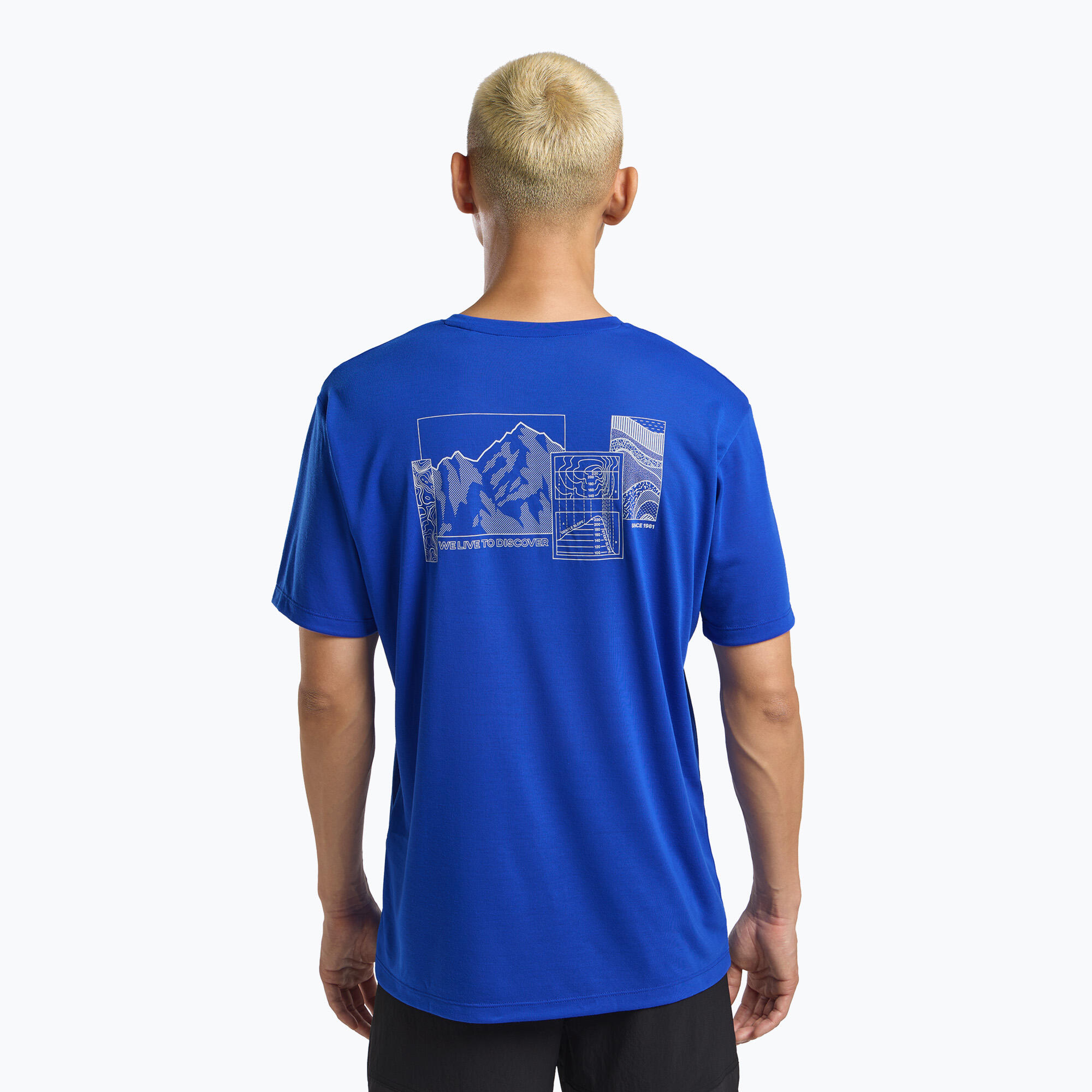 T-shirt de trekking homme Jack Wolfskin Vonnan Graphic explore 2/5