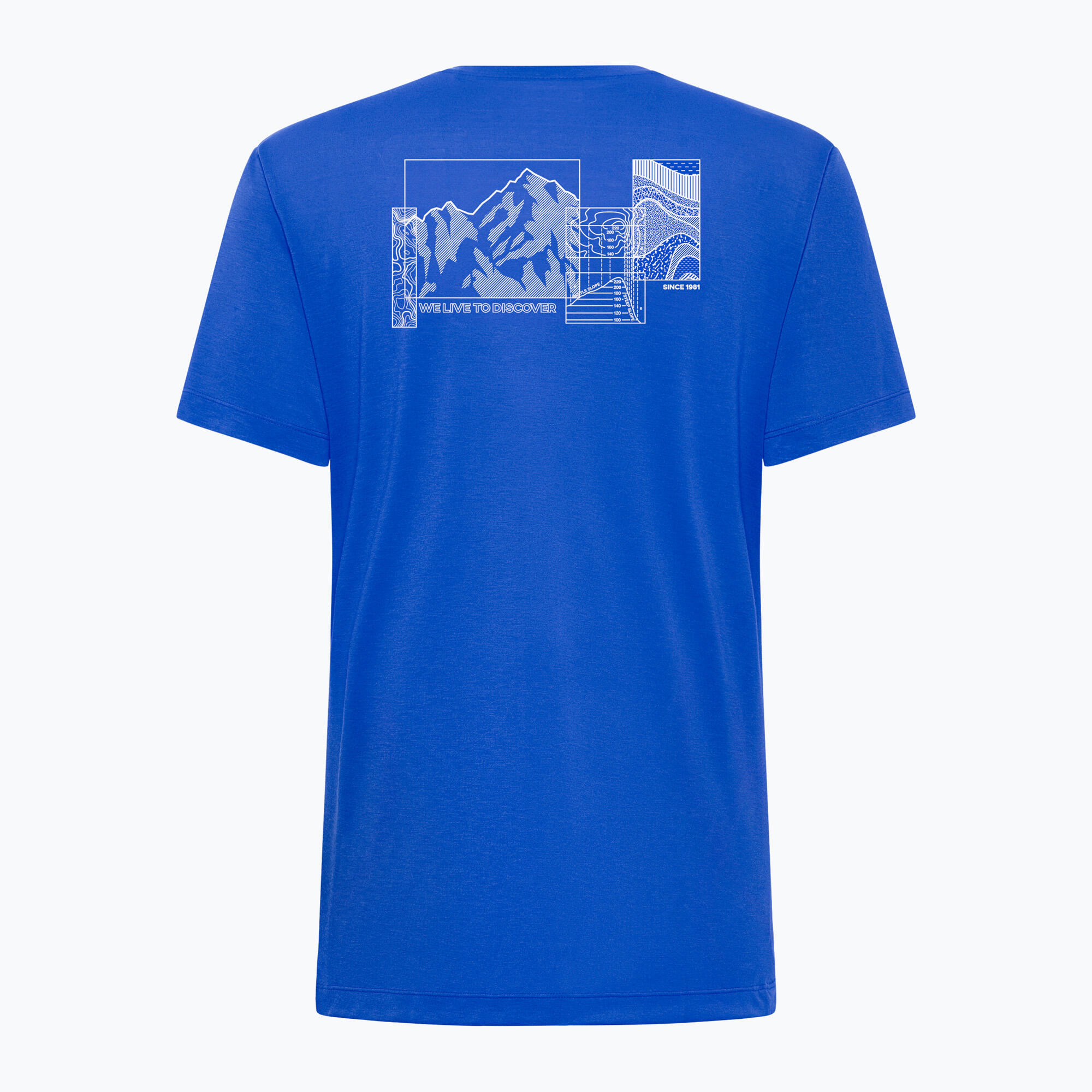 T-shirt de trekking homme Jack Wolfskin Vonnan Graphic explore 5/5