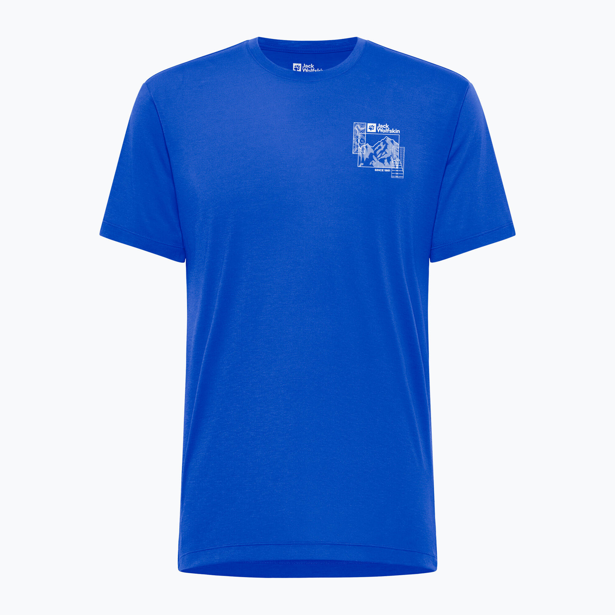 T-shirt de trekking homme Jack Wolfskin Vonnan Graphic explore 4/5