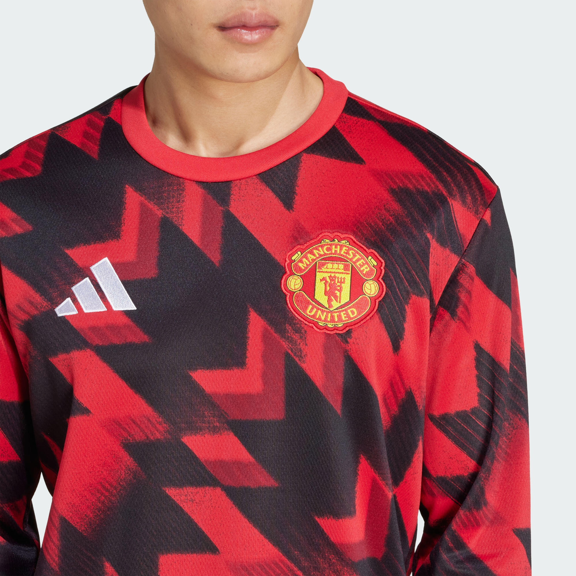 Předzápasové zahřívací tričko Manchester United 25/26 5/5