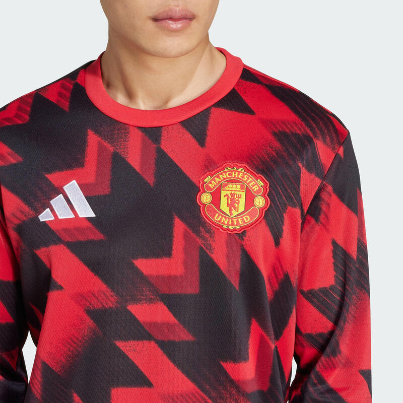 Bluză de încălzire Manchester United 25/26 înainte de meci