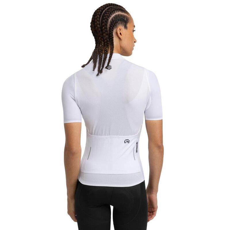 Tricou de cu mânecă scurtă pentru din țesături reciclate M6R Pure Alb