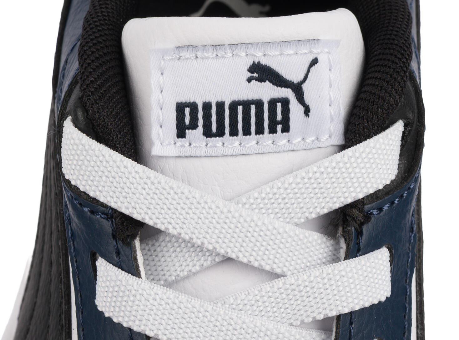 Buty sneakersy sportowe dziecięce  elastyczne sznurówki granatowe PUMA 7/7