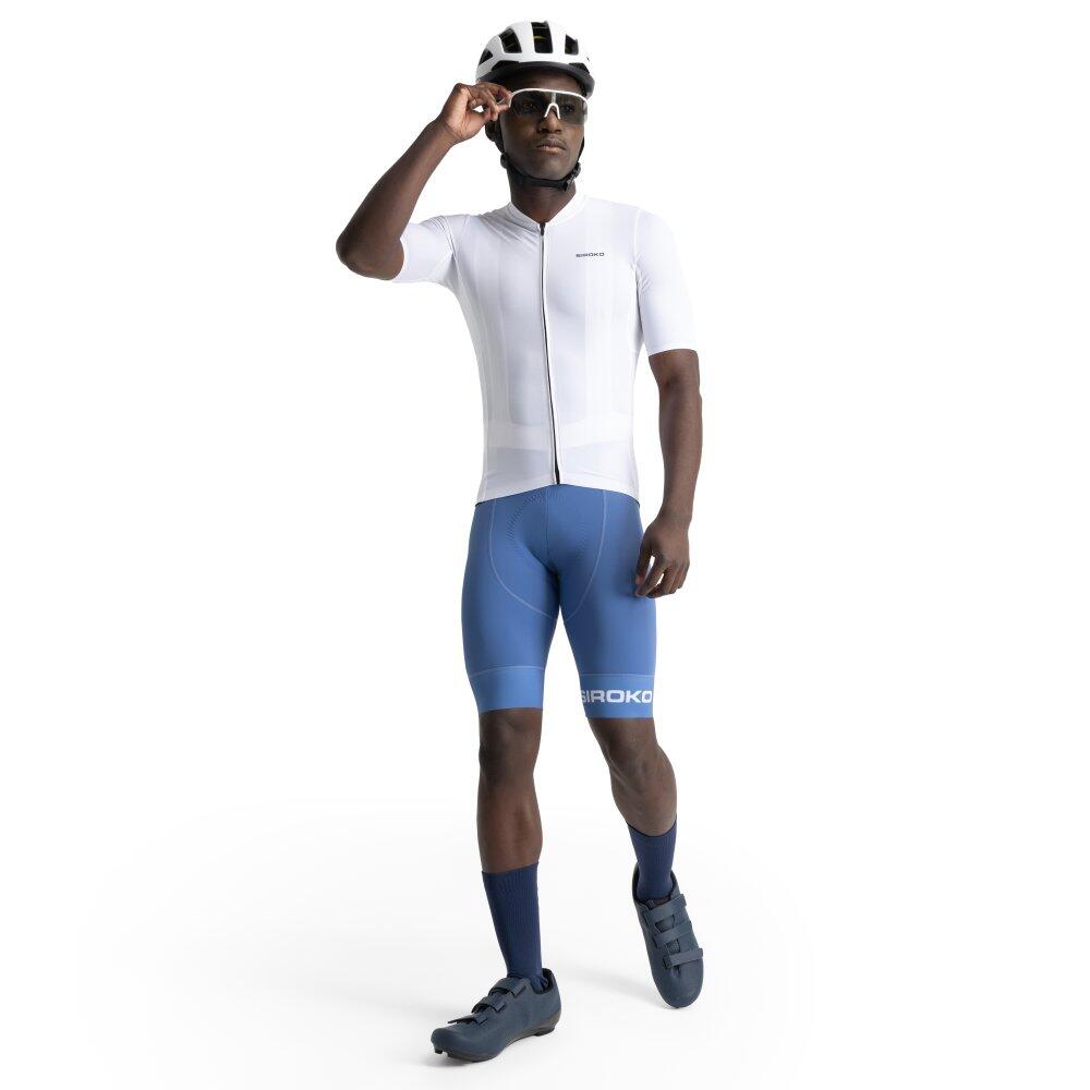 Camisola de ciclismo de manga curta em tecido reciclado para homem M6R Vent Bran 3/7