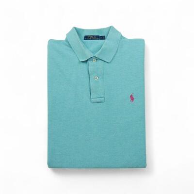 Seconda Mano - Maglietta polo a maniche corte uomo Turchese - Stato buono