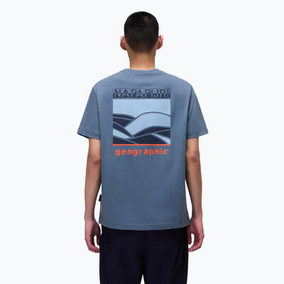 Heren t-shirt napapijri s-sovana stormy weat g1y
