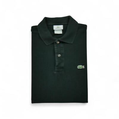 Tweedehands - korte mouw heren polo shirt zwart - zeer goede staat