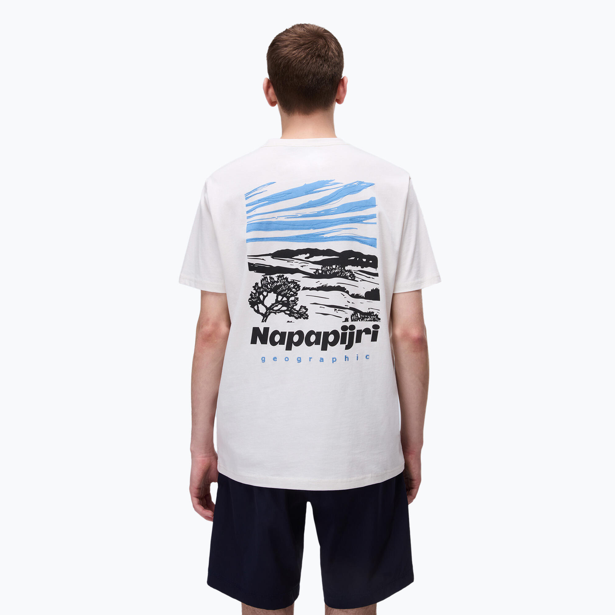 T-shirt homme Napapijri S-Vignonil Back 1/5