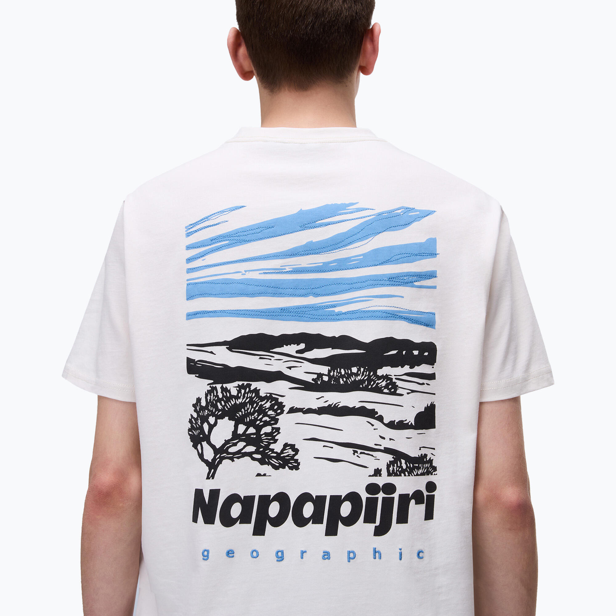 T-shirt homme Napapijri S-Vignonil Back 3/5