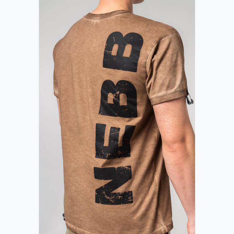 Tricou de antrenament pentru bărbați NEBBIA Washed-Off Max Out