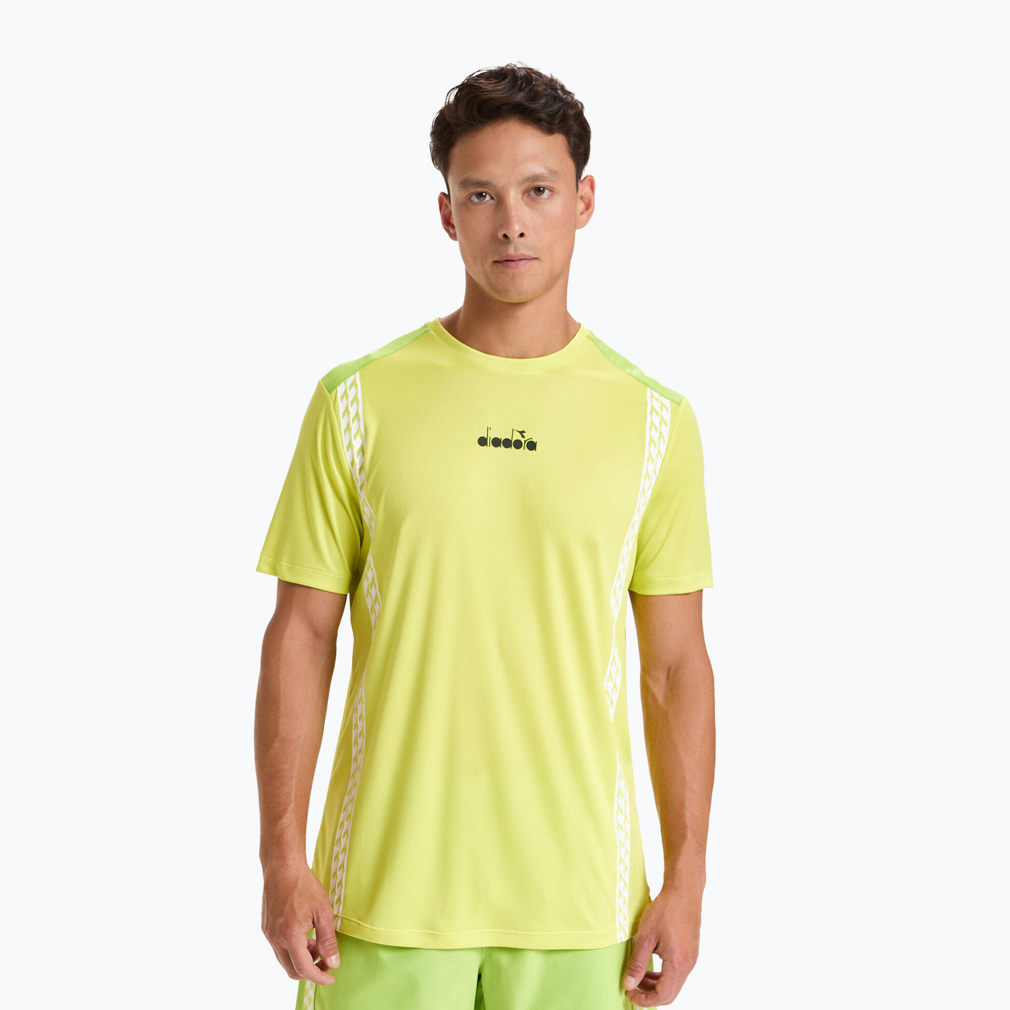 T-shirt homme Diadora Challenge vert source 2/6
