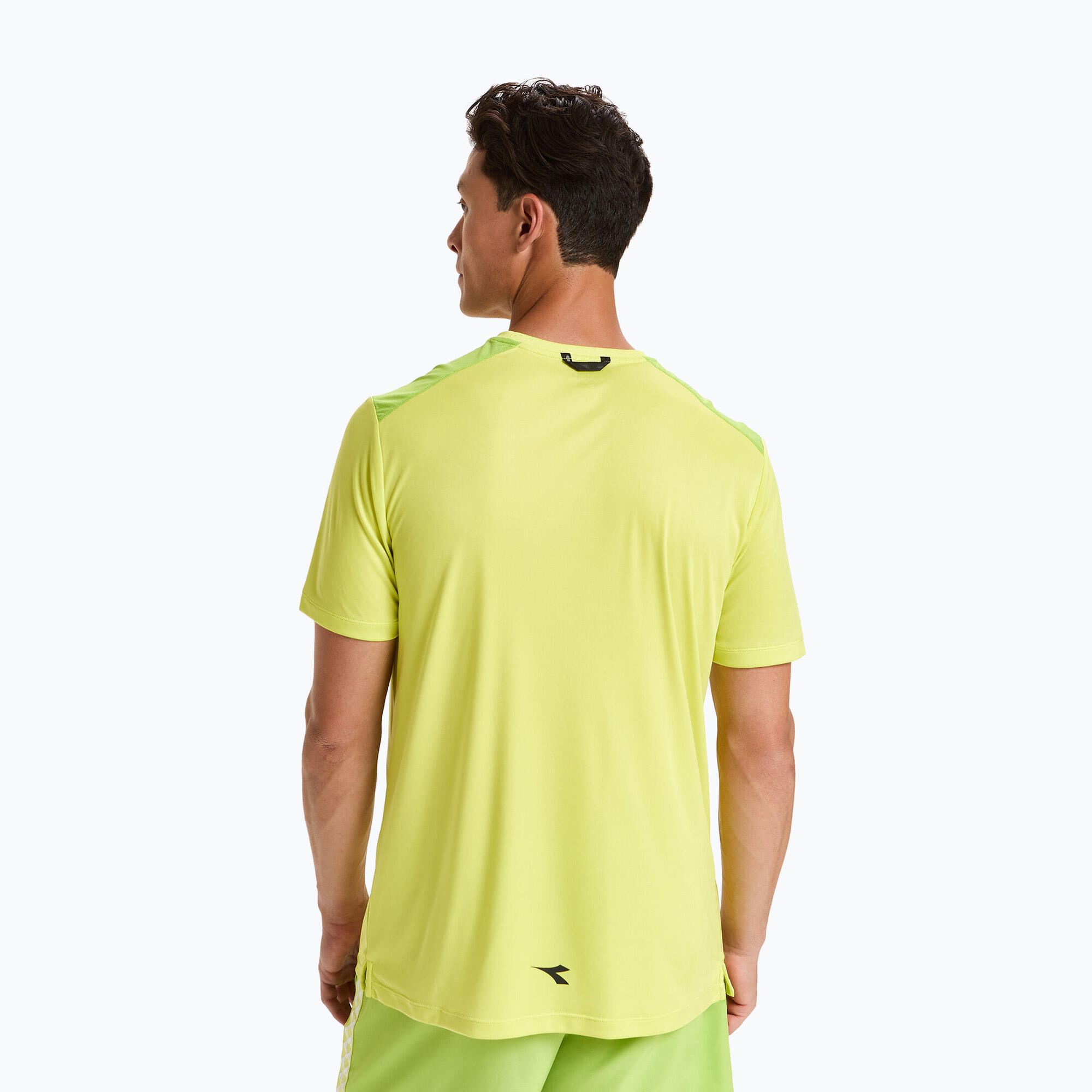 T-shirt homme Diadora Challenge vert source 3/6