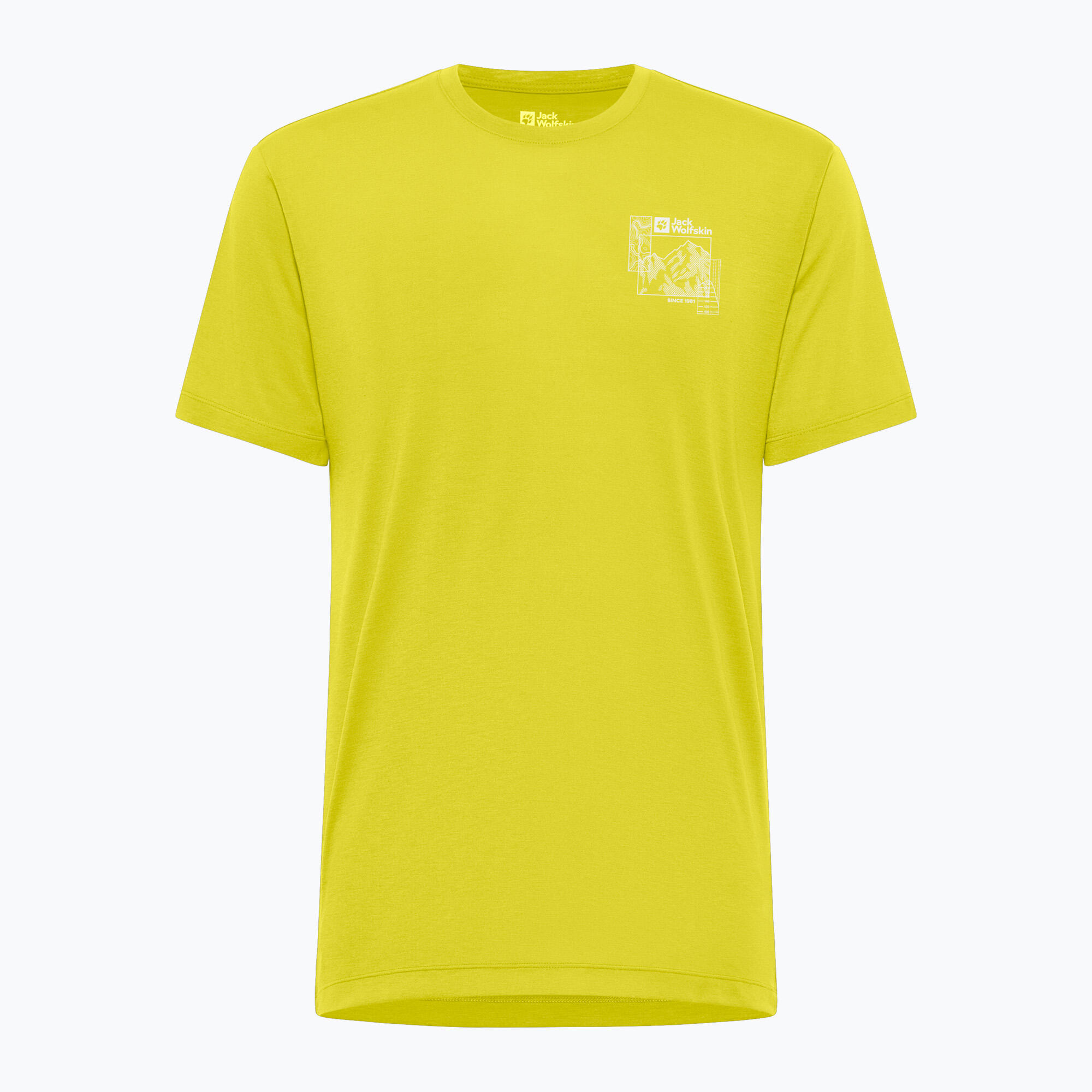 T-shirt de trekking homme Jack Wolfskin Vonnan Graphic 4/5