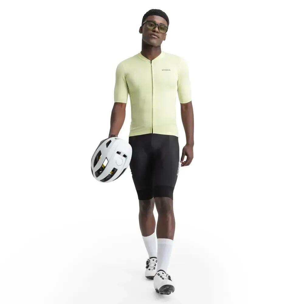 Maillot vélo manches courtes en tissu recyclé homme Cyclisme M6R Filter Vert 3/8