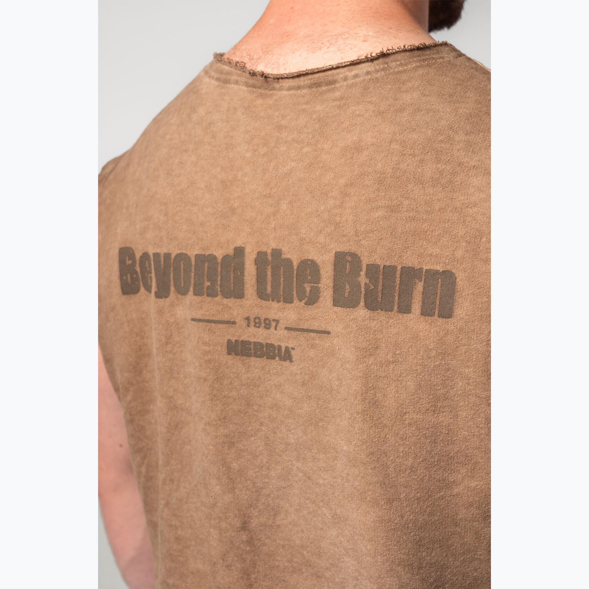 T-shirt d'entraînement homme Washed-Off Beastin 3/5