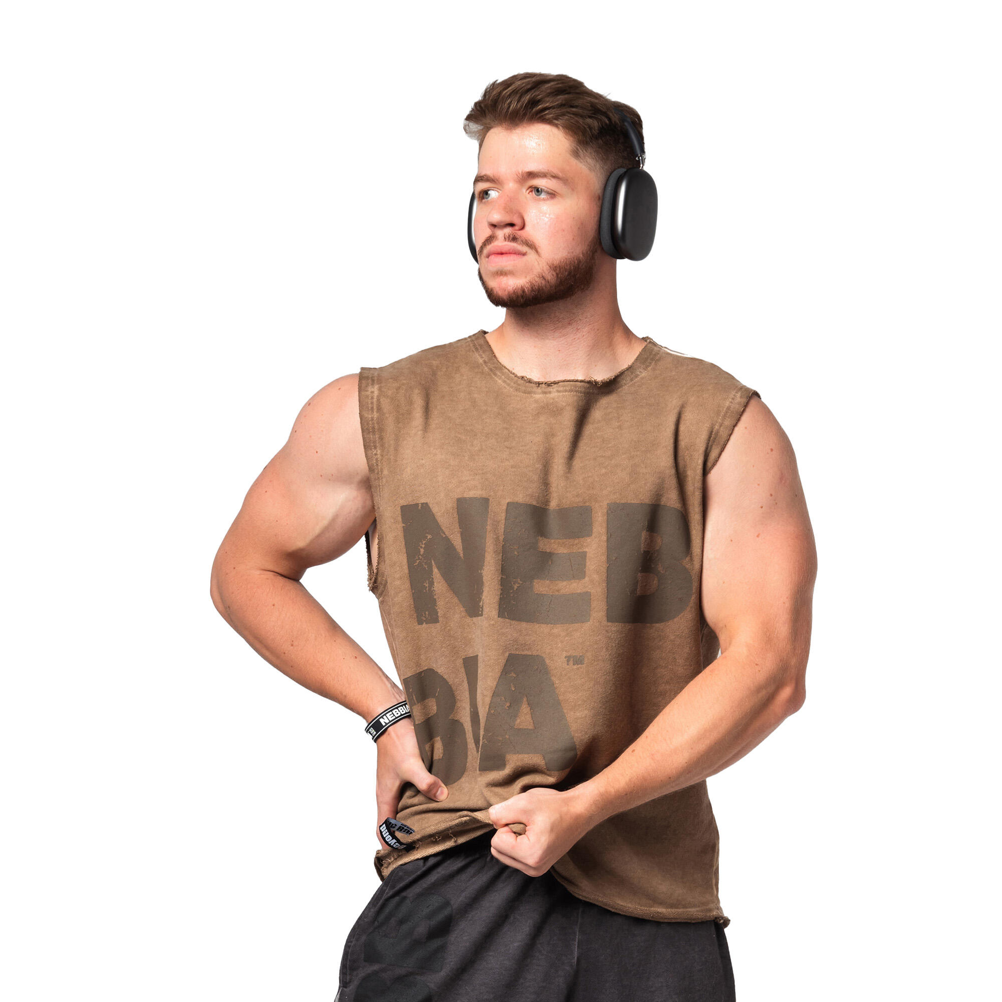 T-shirt d'entraînement homme Washed-Off Beastin 5/5
