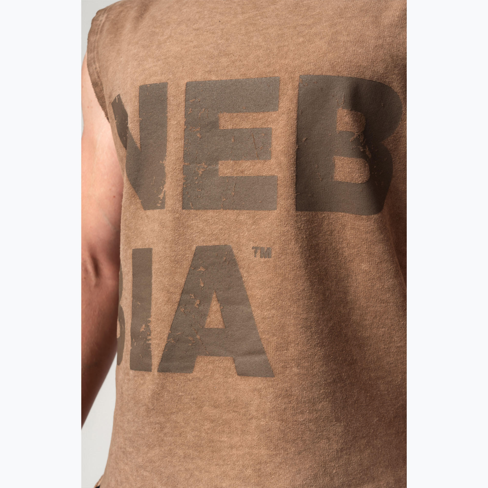 T-shirt d'entraînement homme Washed-Off Beastin 4/5