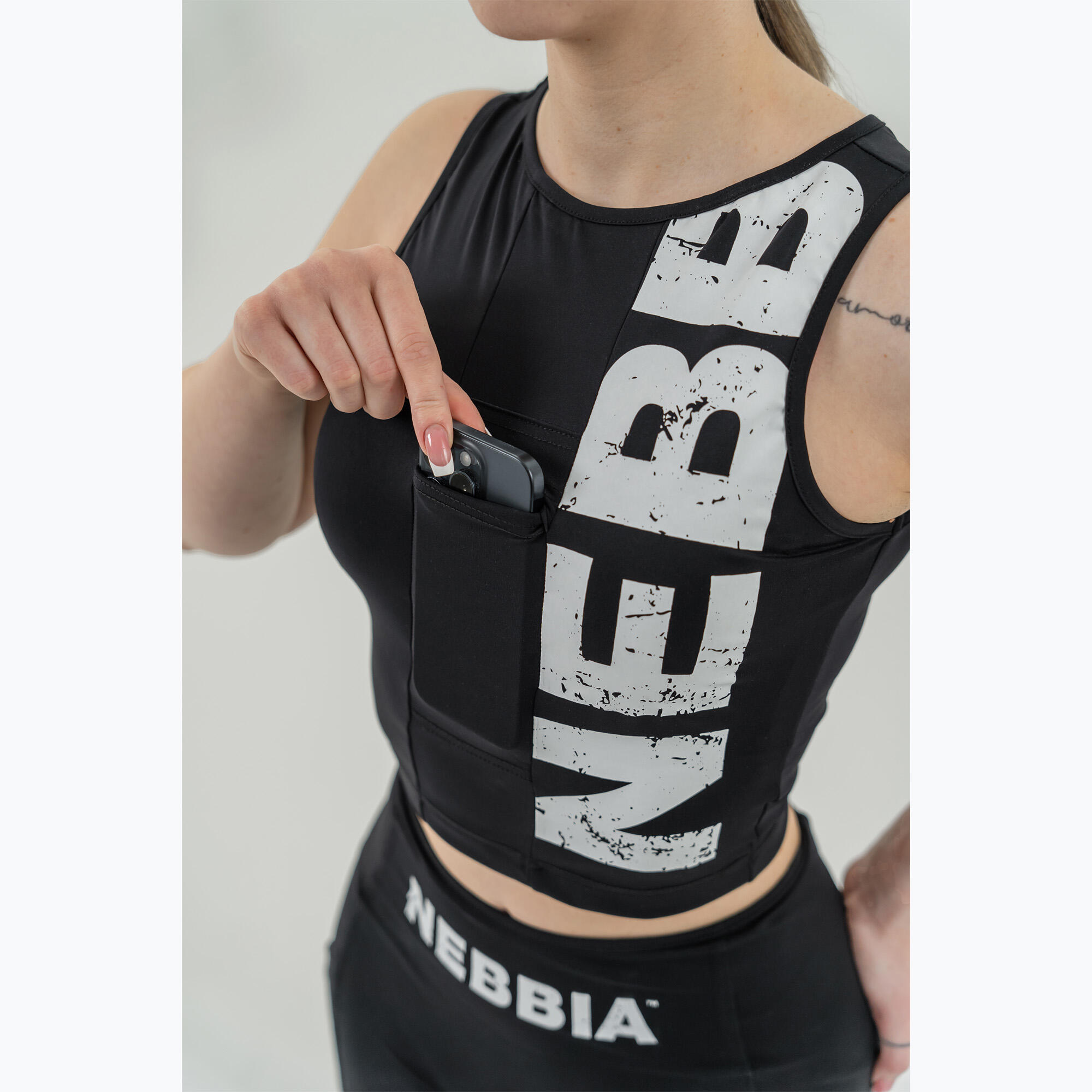 Débardeur de sport femme NEBBIA Snatched 3/5