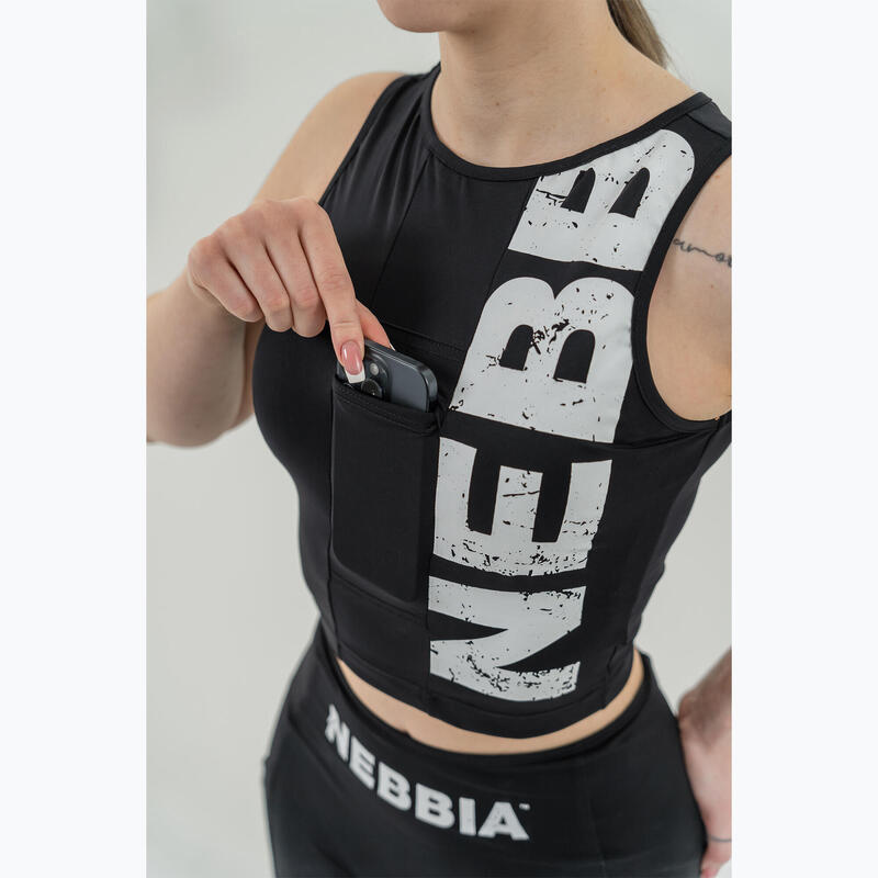 Top de antrenament pentru femei NEBBIA Snatched