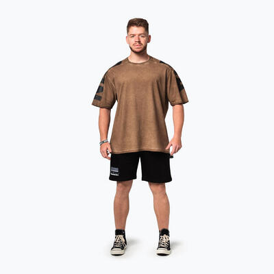 Maglietta da allenamento uomo NEBBIA Washed-Off Lifting Club