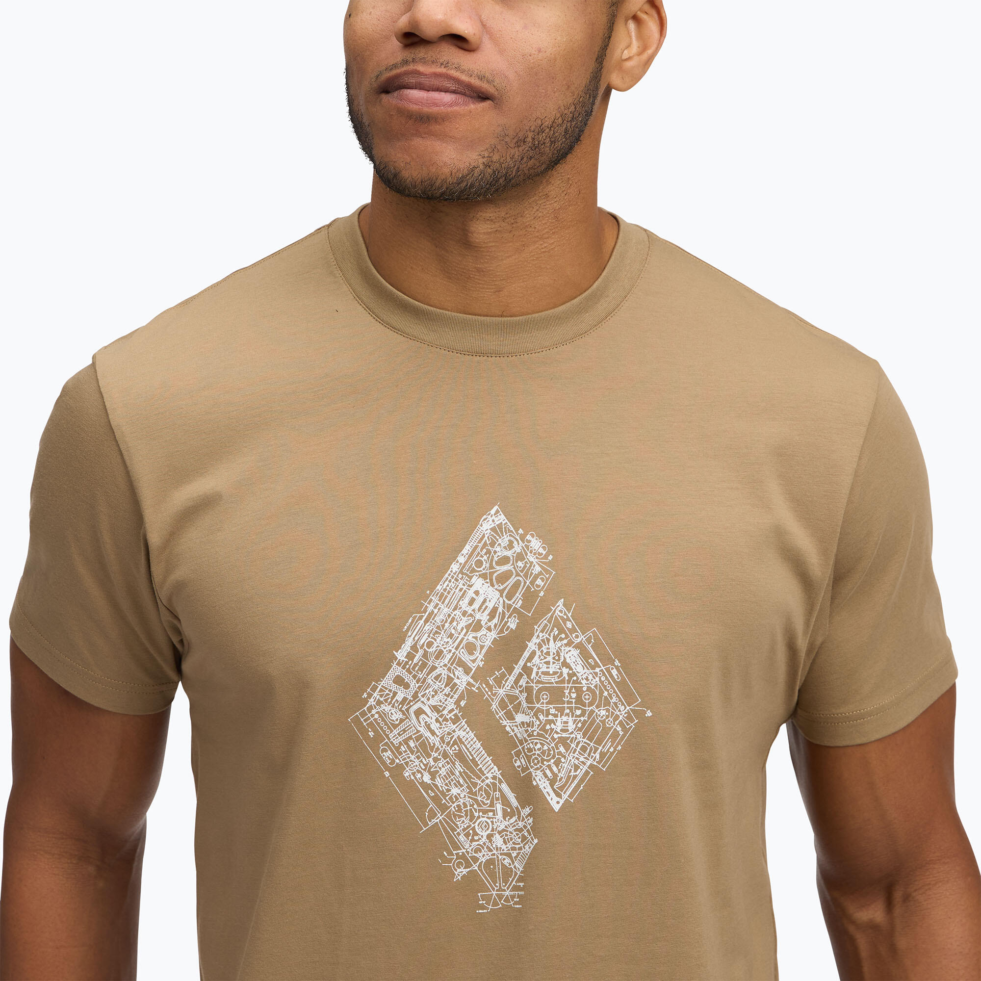 Camiseta masculina Diamond Enginee Diamond SS Tee 3/5