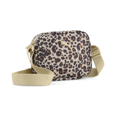 Pop 1L Umhängetasche Damen PUMA Toasted Almond Animal Aop Beige